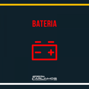  luzes do painel: Simbolo que indica sinal de falha no sistema de bateria